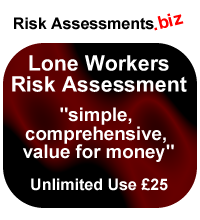 Lone Workers Risk Assessment £25